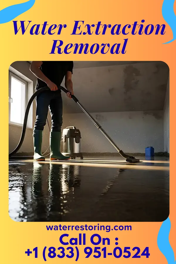 Water Extraction Removal in Saratoga, NC
